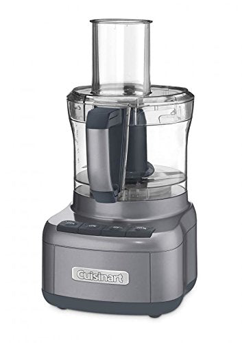 Cuisinart 8 Cup Food Processor, 350-Watt Motor, Gunmetal, FP-8GMP1