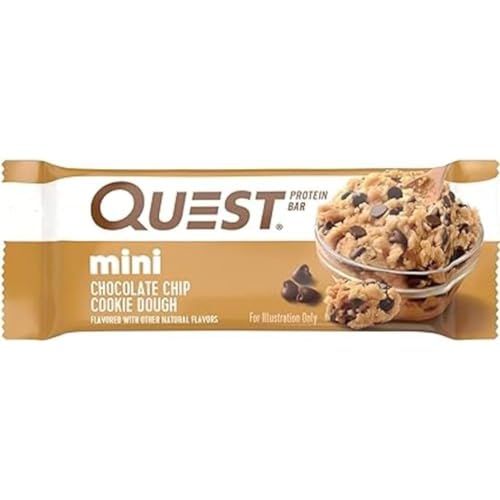 Quest Nutrition Mini Chocolate Chip Cookie Dough Protein Bars, 14 Count