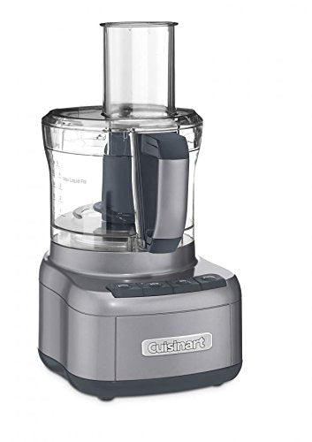 Cuisinart 8 Cup Food Processor, 350-Watt Motor, Gunmetal, FP-8GMP1